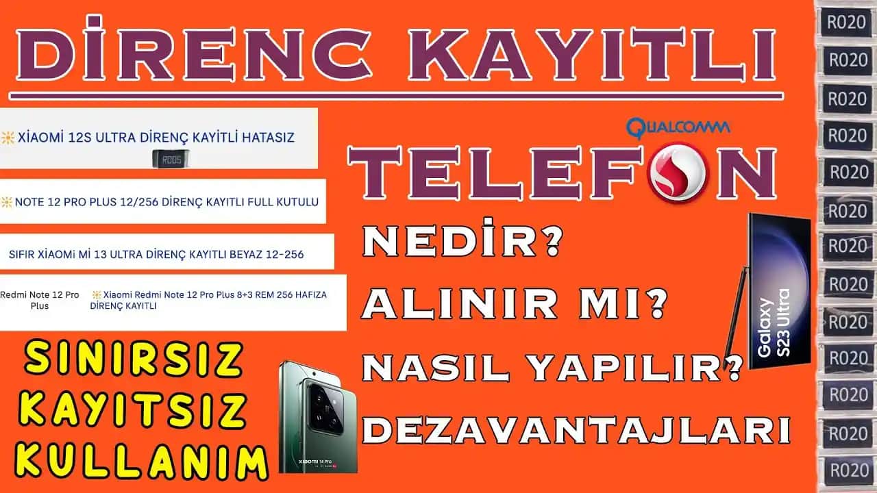 Telefonlarda direnç atma ve IMEI değiştirme işlemlerinin yasal ve teknik açıdan değerlendirilmesi