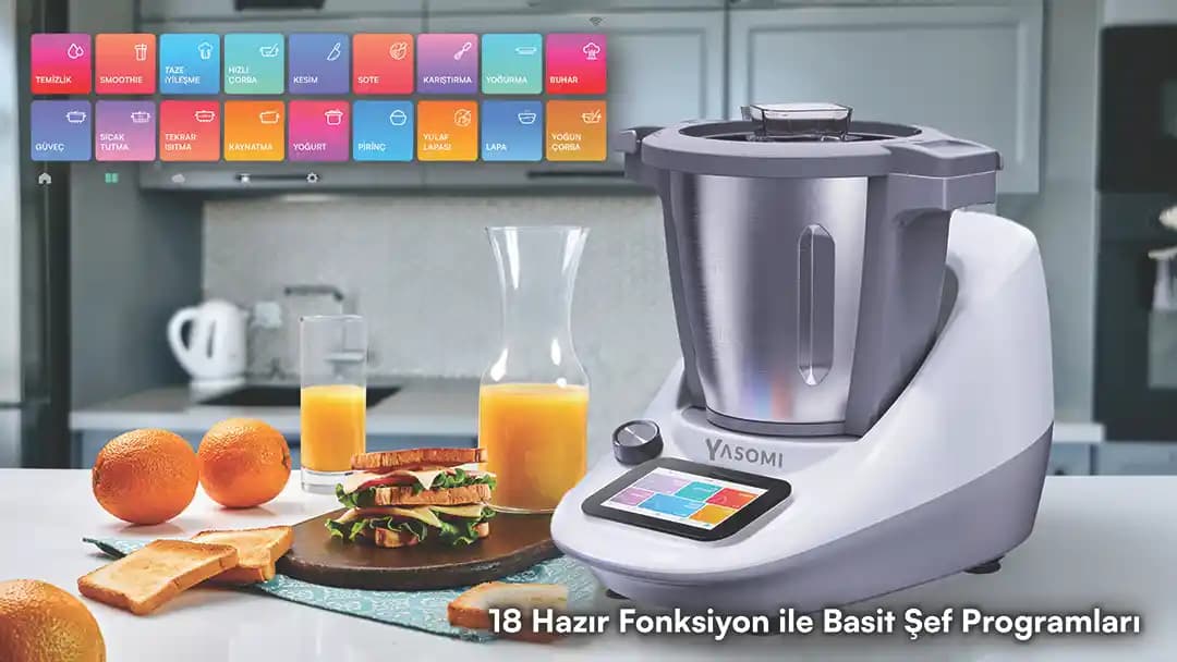 Yemek Robotları: Modern Mutfaklarda Otomasyon ve Akıllı Cihazların Yükselişi