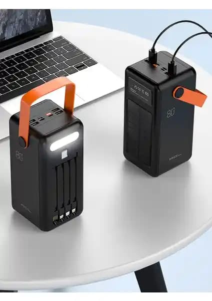 Acl PW-53 Güneş Enerjili 80.000mAh Taşınabilir Güç Kaynağı ve Çoklu Şarj Özellikleri