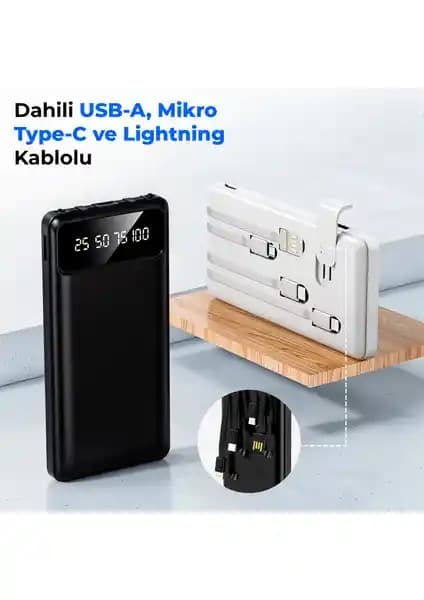 Acl PW-82 10.000mAh Powerbank: Yüksek Kapasite ve Çoklu Şarj Özellikleriyle Taşınabilirlik