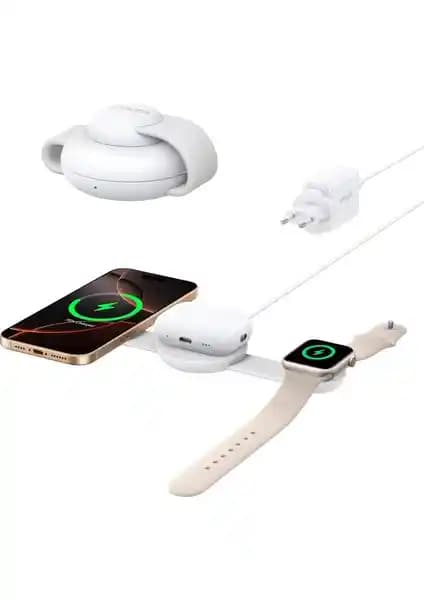 Anker UFO MagGo Kablosuz Şarj Cihazı: Modern ve Çok Yönlü Kablosuz Şarj Çözümü