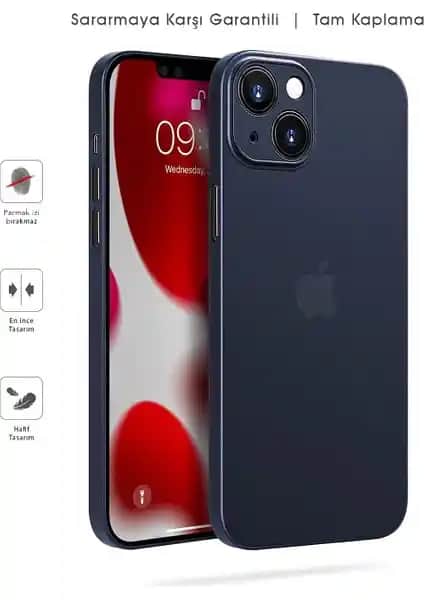 Apple iPhone 13 için şık ve dayanıklı mat kılıf, koruma ve estetiği bir arada sunar