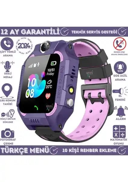 BabySmart Q19 LBS Akıllı Çocuk Takip Saati Güvenlik ve Çok Yönlü Özellikler