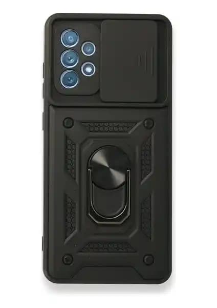 Case 4U Galaxy A72 Uyumlu Kamera Korumalı Sürgülü Kılıf Şık ve Dayanıklı Tasarım