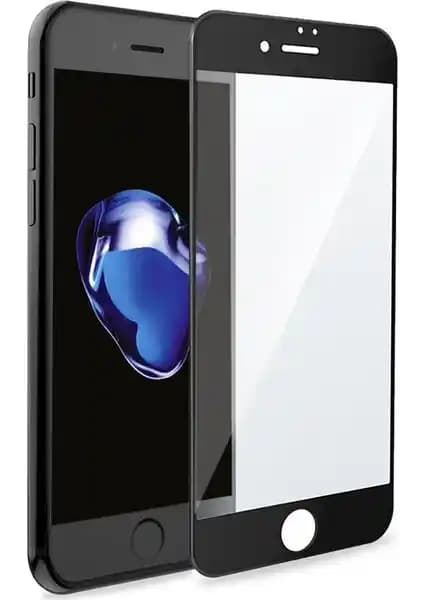 Eretna Apple iPhone 6/6S 7D 9H Cam Full Ekran Koruyucu Siyah