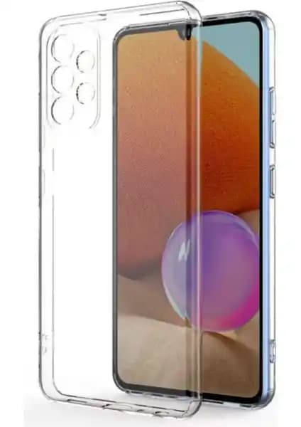 Fibaks Samsung Galaxy A32 Kılıfı Şeffaf ve Dayanıklı Koruma Sağlar