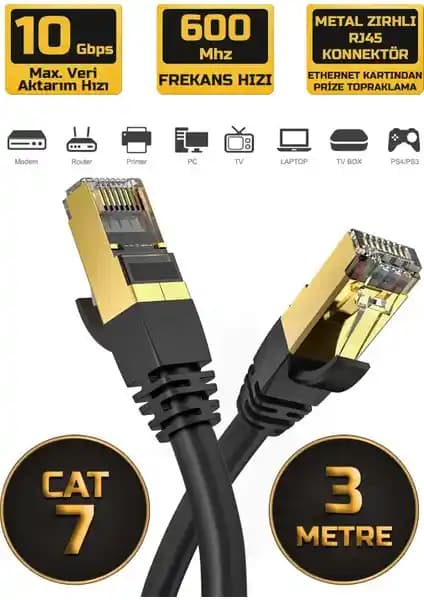 Gold Step ve S Line Cat7 Ethernet Kablosu Karşılaştırması ve En İyi Seçeneklerin Analizi