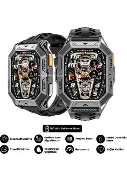 Harvox Watch X1 Pro Akıllı Saat: Yüksek Performans ve Estetik Birlikte Sunan Teknolojik Çözüm
