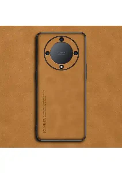 Honor X9A için Koyun Desenli Lüks PU Deri Telefon Kılıfı Şıklık ve Koruma Sağlar