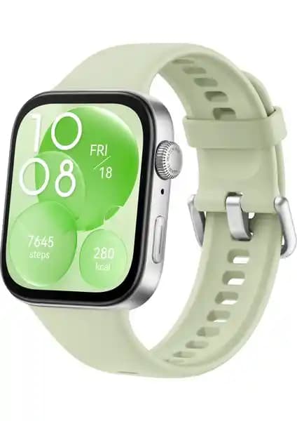 Huawei Watch Fit 3 Yeşil Akıllı Saat: Şık Tasarım ve Gelişmiş Özellikler