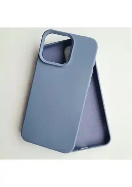 iPhone 15 Pro Max için Kadife Silikon Kılıf Şıklık ve Koruma Sunar