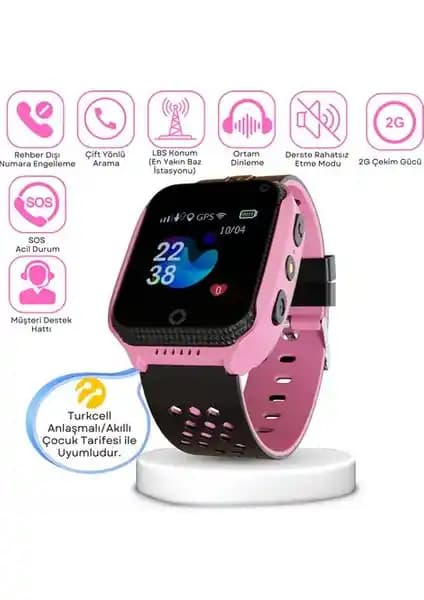 Jetzu Uz 2G Akıllı Çocuk Saati Güvenli ve Kullanışlı Çocuk İletişim Cihazı