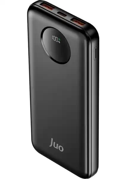 Juo 10000mAh 22.5W Dijital LED Ekranlı Taşınabilir Hızlı Şarj Powerbank Özellikleri ve Kullanım Avantajları