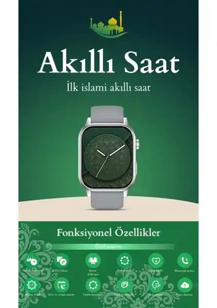 MISAWA Islami Akıllı Saat: Manevi ve Teknolojik Özellikleriyle Günlük Hayata Uyum Sağlar