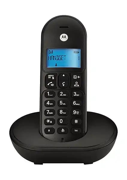 Motorola T101 Kablosuz DECT El Telefonu Kullanıcı Dostu Tasarım ve Uzun Pil Ömrü ile