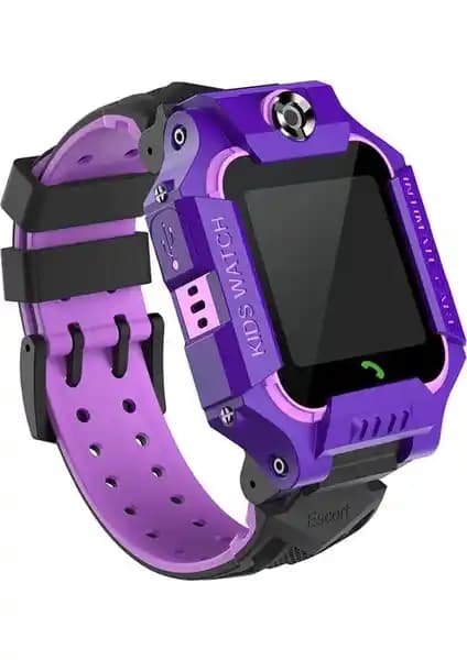 NevarMarket Mor Akıllı Çocuk Saati Güvenlik ve Teknolojinin Modern Buluşması