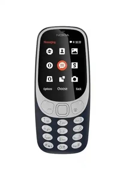 Nokia 3310 Dual Sim Lacivert Türkiye Garantili Dayanıklı ve Kullanışlı Mobil Telefon
