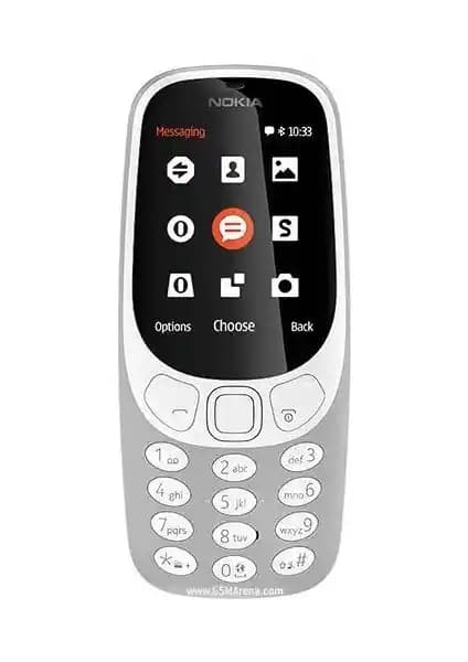 Nokia 3310 Gri Modeli Türkiye Garantili Dayanıklı ve Kullanımı Kolay Telefon