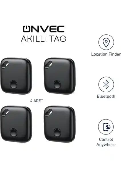 Onvec Smart Tag Akıllı Takip Cihazı: Apple ile Entegre Güvenli ve Kullanıcı Dostu Çözüm
