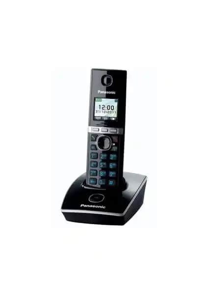 Panasonic KX-TG8051 Siyah DECT Telefon Modern Tasarım ve Gelişmiş Özellikler
