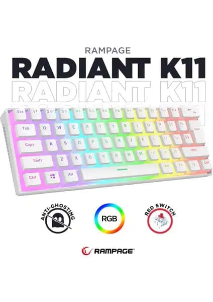 Rampage KB-R136 Ghost ve RADIANT K11 Mekanik Oyun Klavyeleri Karşılaştırması 2