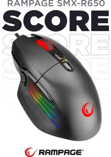Rampage Marka Oyuncu Mouse'ları Karşılaştırması: SMX-R650 ve SMX-R85 Özellikleri ve Farkları
