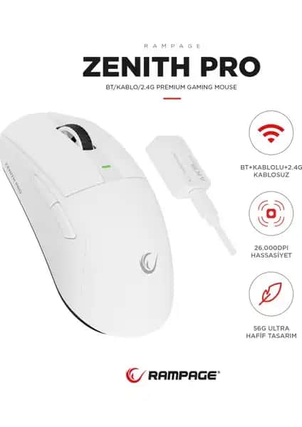 Rampage ZENITH PRO ve Razer Viper V3 Karşılaştırması: Hangi Oyuncu Faresi Sizin İçin Uygun