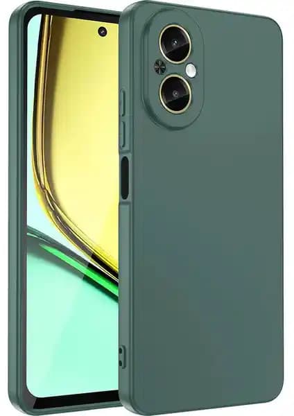 Realme 12 Lite için Şık ve Dayanıklı Kamera Korumalı Silikon Kılıf