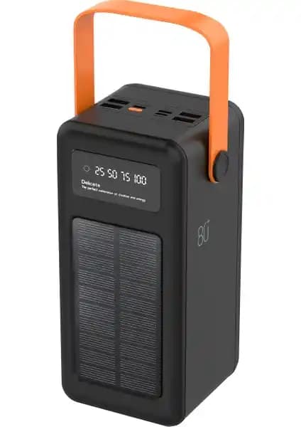 Robeve 80.000 mAh Güçbank: Yüksek Kapasiteli ve Çok Yönlü Taşınabilir Şarj Çözümü