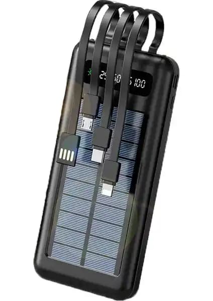 Robeve ACL 10000 mAh Powerbank: Çok Yönlü ve Güneş Enerjili Taşınabilir Şarj Cihazı