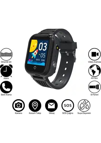 Robeve Olivfant Akıllı Saat Çocuk Güvenliği ve Sağlıklı Yaşam İçin Gelişmiş Özelliklerle Donatılmış