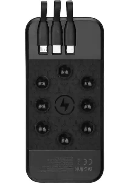 S-Link IP-G14W Taşınabilir Güç Kaynağı: Kablosuz ve Kablolu Şarj Özellikleriyle Dayanıklı