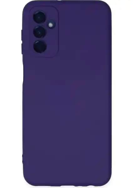Samsung Galaxy A04s İçin Kadife İç Yüzeyli ve Su Geçirmez Mor Renkli Silikon Kılıf Özellikleri ve Koruma Avantajları