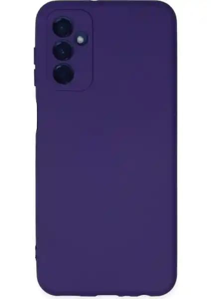 Samsung Galaxy A04s İçin Kadife İç Yüzeyli ve Su Geçirmez Mor Renkli Silikon Kılıf Özellikleri ve Koruma Avantajları
