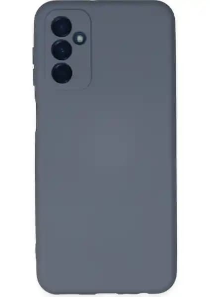 Samsung Galaxy A04s İçin Şık ve Dayanıklı Kadife Kapak Petrol Mavisi