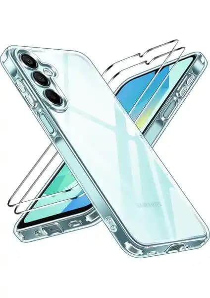 Samsung Galaxy A16 için Kılıf ve Ekran Koruyucu Seti Güvenlik ve Estetik Birlikteliği