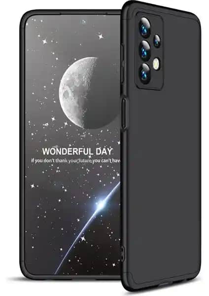 Samsung Galaxy A23 için 3 Parçalı Çift Katmanlı Güçlü ve Şık Koruma Kılıfı