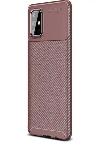 Samsung Galaxy M31S İçin Şık ve Koruyucu Karbon Desenli Silikon Kılıf Özellikleri
