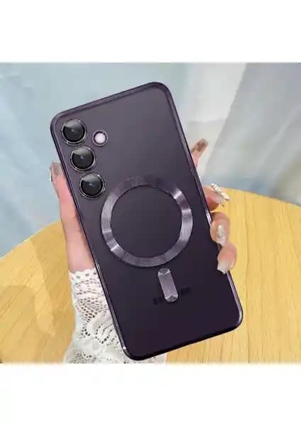 Samsung Galaxy S24 İçin Şeffaf Silikon Kılıf Estetik ve Koruyucu Tasarım