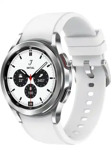Samsung Galaxy Watch 4 Classic Silver Akıllı Saat: Estetik ve Fonksiyonellik Bir Arada