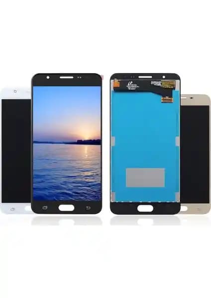 Samsung J7 Prime G610 Ekran ve Dokunmatik Cam Revize Gold ile Yenileniyor