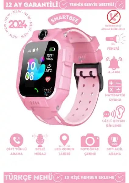 Smartbee Q19 Akıllı Çocuk Takip Saati Güvenlik ve Eğlence İçin Gelişmiş Özellikler