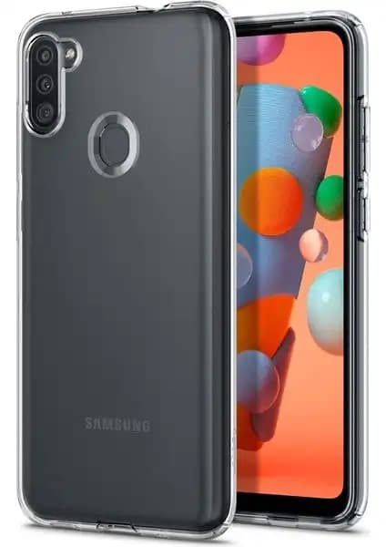 Spigen Galaxy M11 ve A11 İçin Şeffaf Liquid Crystal Kılıfı Koruma ve Şıklık Sunar