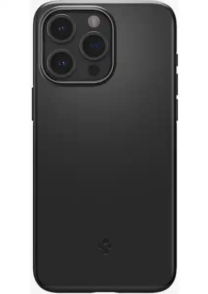 Spigen iPhone 15 Pro Thin Fit Black Kılıfı ile Şıklık ve Koruma Sağlayın