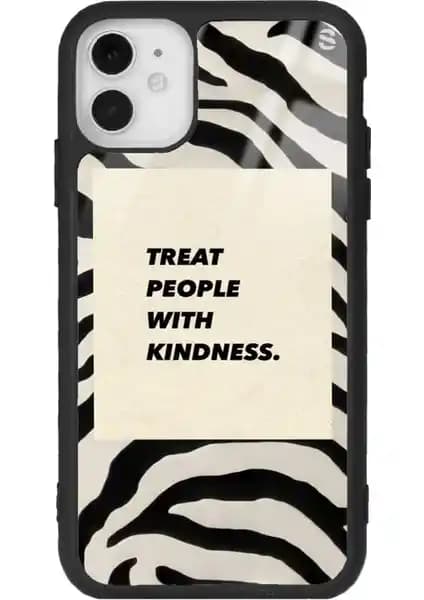 Spoyi Zebra Motto Tasarımlı Parlak Silikon iPhone 11 Kılıfı İle Şıklık ve Koruma