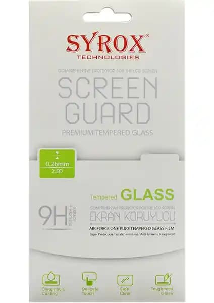 Syrox Apple iPhone 6/6S Ekran Koruyucu Cam Filmi ile Güçlü ve Güvenilir Koruma