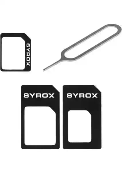 Syrox Kit Sim Kartı Aparatları: Çok Yönlü ve Kullanışlı Çözüm ile Mobil Cihazlar Arası Uyumluluk