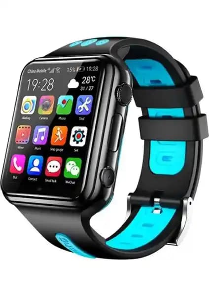 Teknofonik W5S 4G Çift Kameralı Çocuk Akıllı Saati Güvenli İletişim ve Konum Takibi