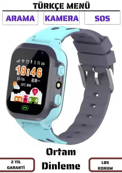 Twox Yeni Nesil Kameralı Akıllı Çocuk Saati Güvenlik ve Teknolojinin Buluşması