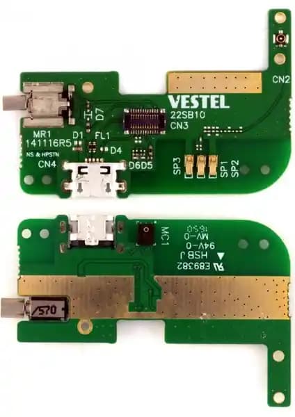 Vestel Venüs 5000 Uyumlu Bordlu Şarj Soketi - Güvenilir ve Dayanıklı Yedek Parça